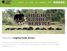 Tablet Screenshot of hughleyguideservice.com